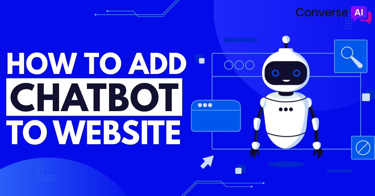 How to add chatbot to website