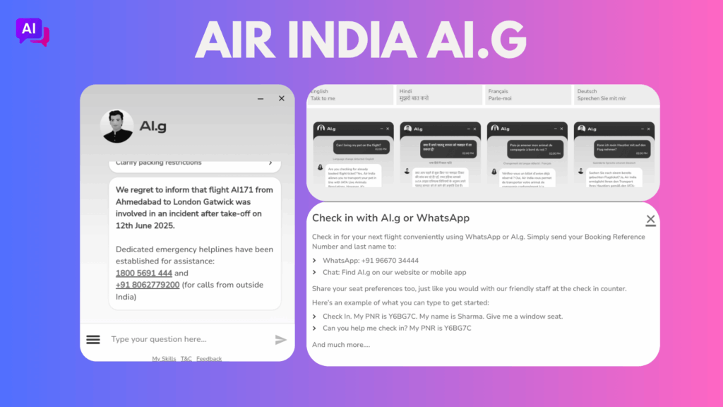 Air India Chatbot AI.g