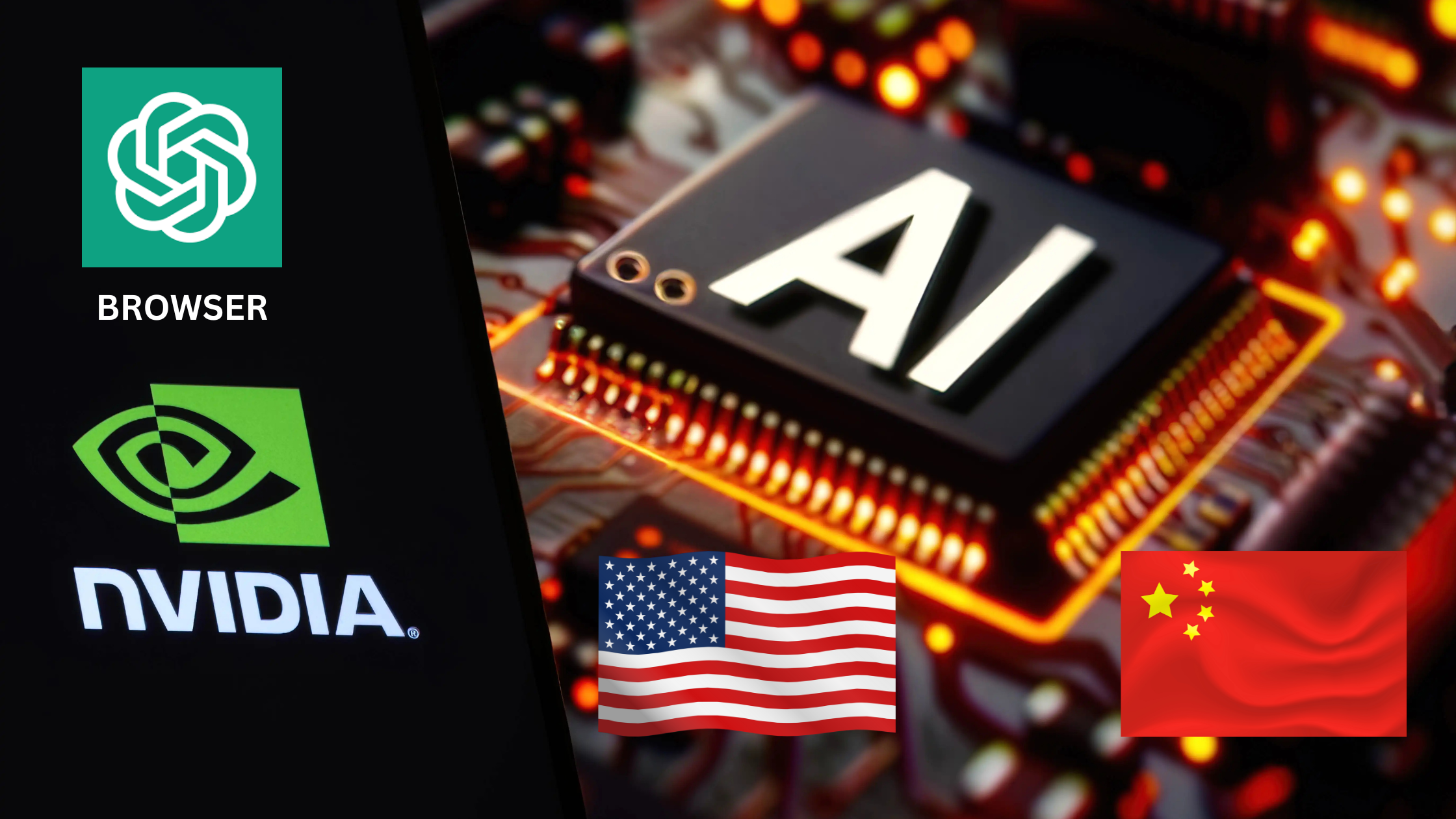 As OpenAl launches its own browser and N VIDIA Al chips are playing crucial role in diplomacy between USA and China, how should small businesses adapt?